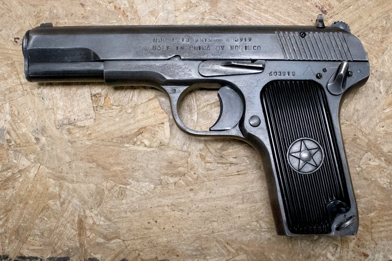 NORINCO Model 213 9mm Police Trade-In Pistol (Magazine Not Included)