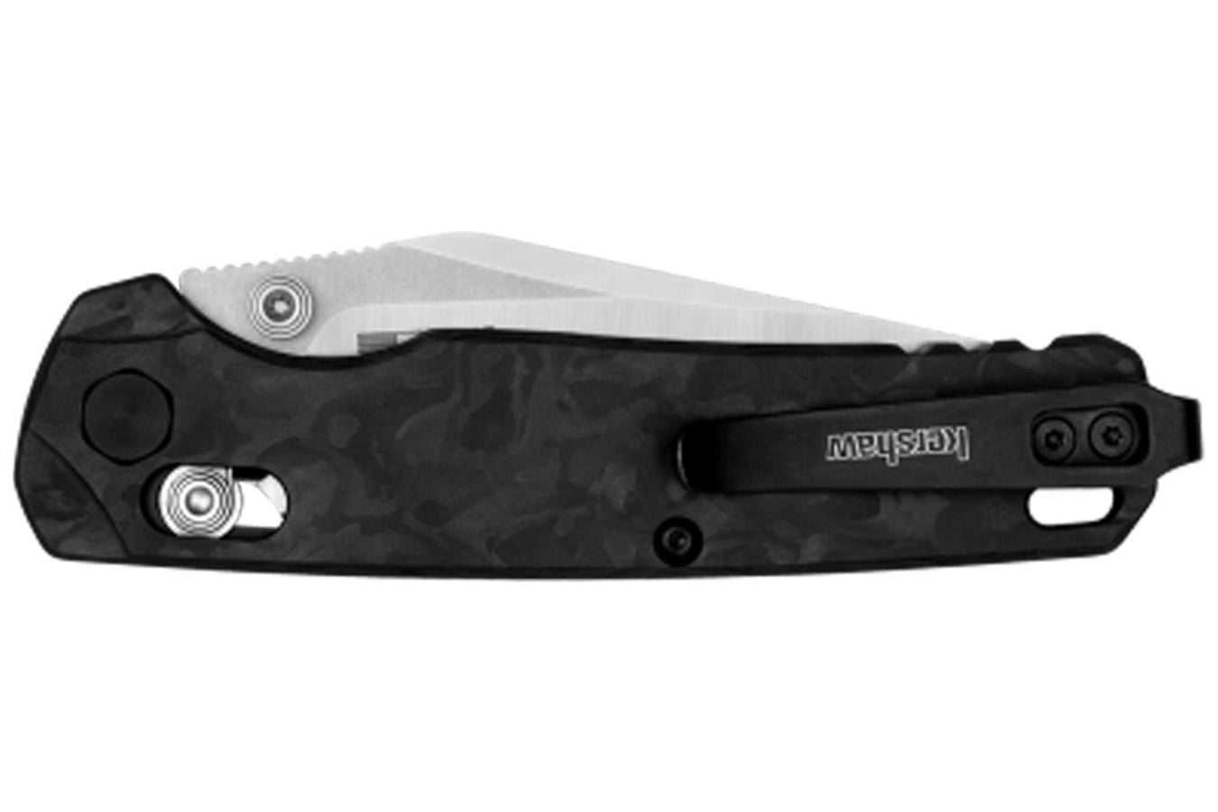 KERSHAW KNIVES Bel Air Folding Pocket Knife - Carbon Fiber