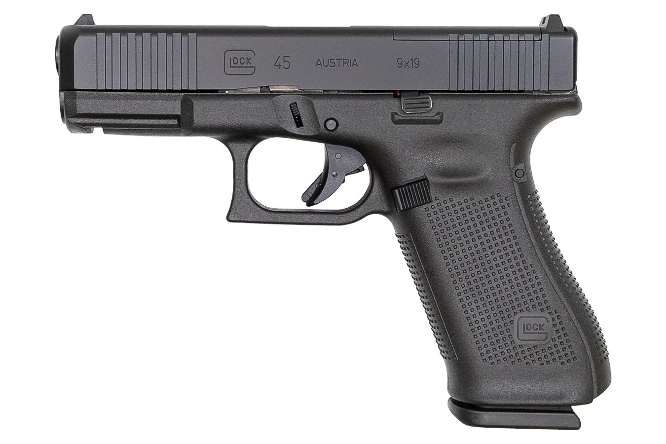 Glock 45 MOS 9mm 17-Round Optics-Ready Pistol with Night Sights (LE)