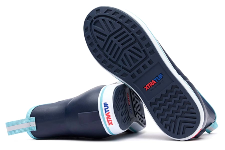 Xtratuf 6 foot Ankle Deck Boot Navy