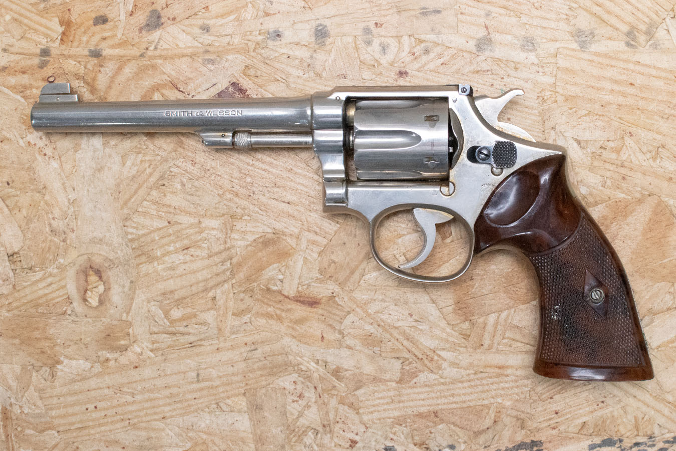 SMITH AND WESSON 22LR Police Trade-In Double-Action Revolver