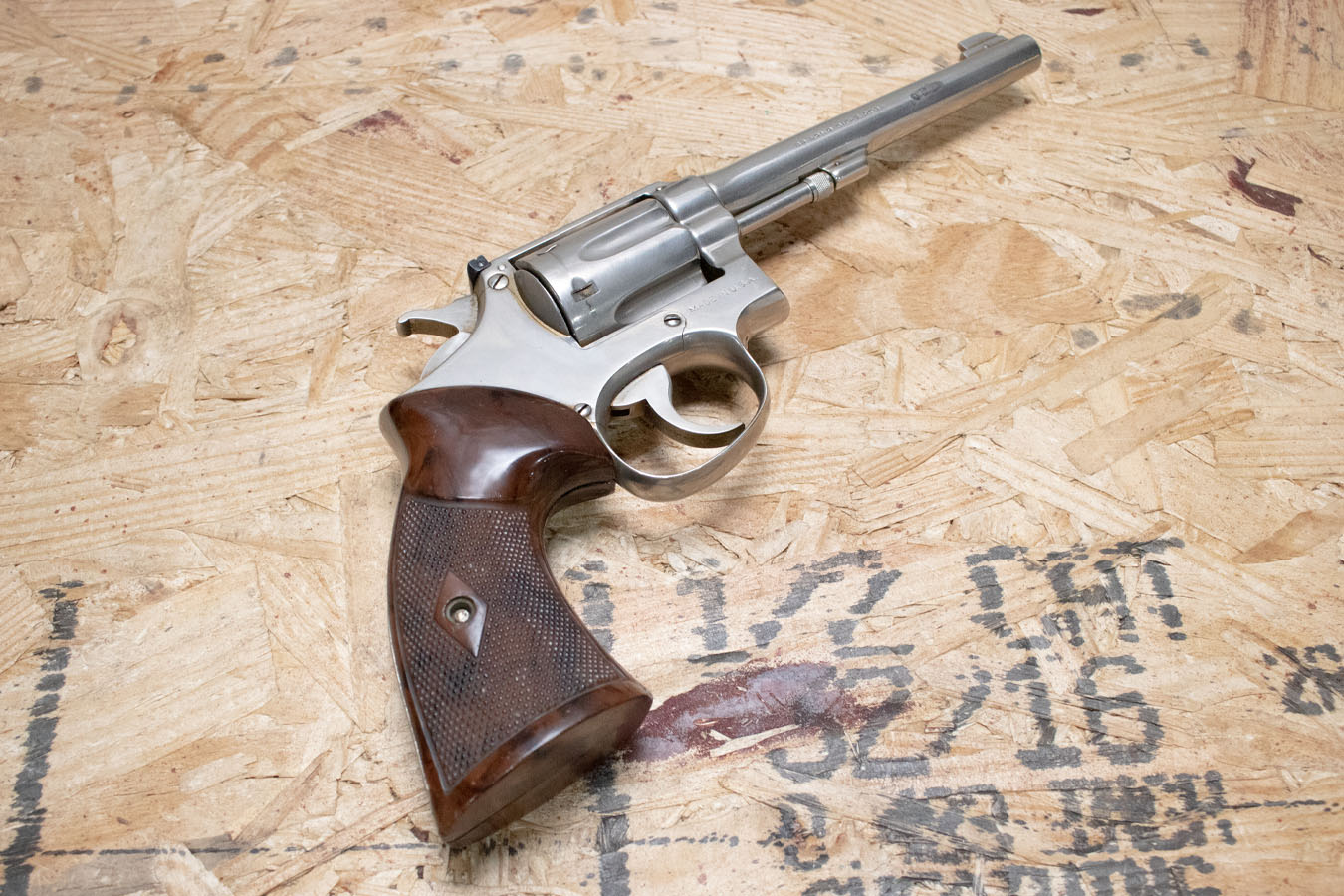 SMITH AND WESSON 22LR Police Trade-In Double-Action Revolver