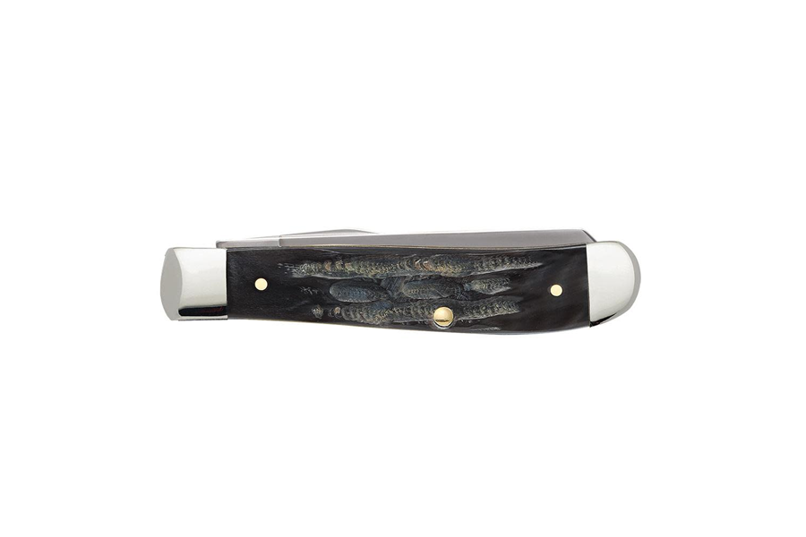 WRCASE Jigged Buffalo Horn Mini Trapper