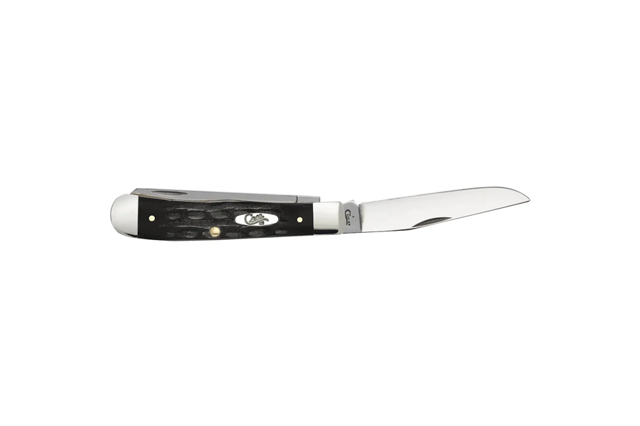 WRCASE Jigged Buffalo Horn Mini Trapper