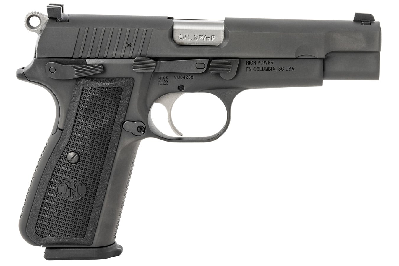 FNH New High Power 9mm Pistol with Black Finish