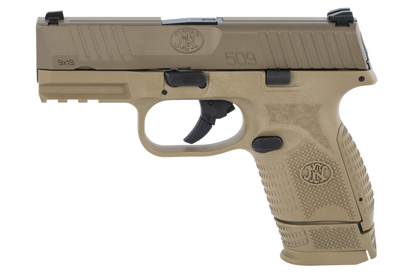 FNH 509 Compact 9mm Flat Dark Earth (FDE) Pistol