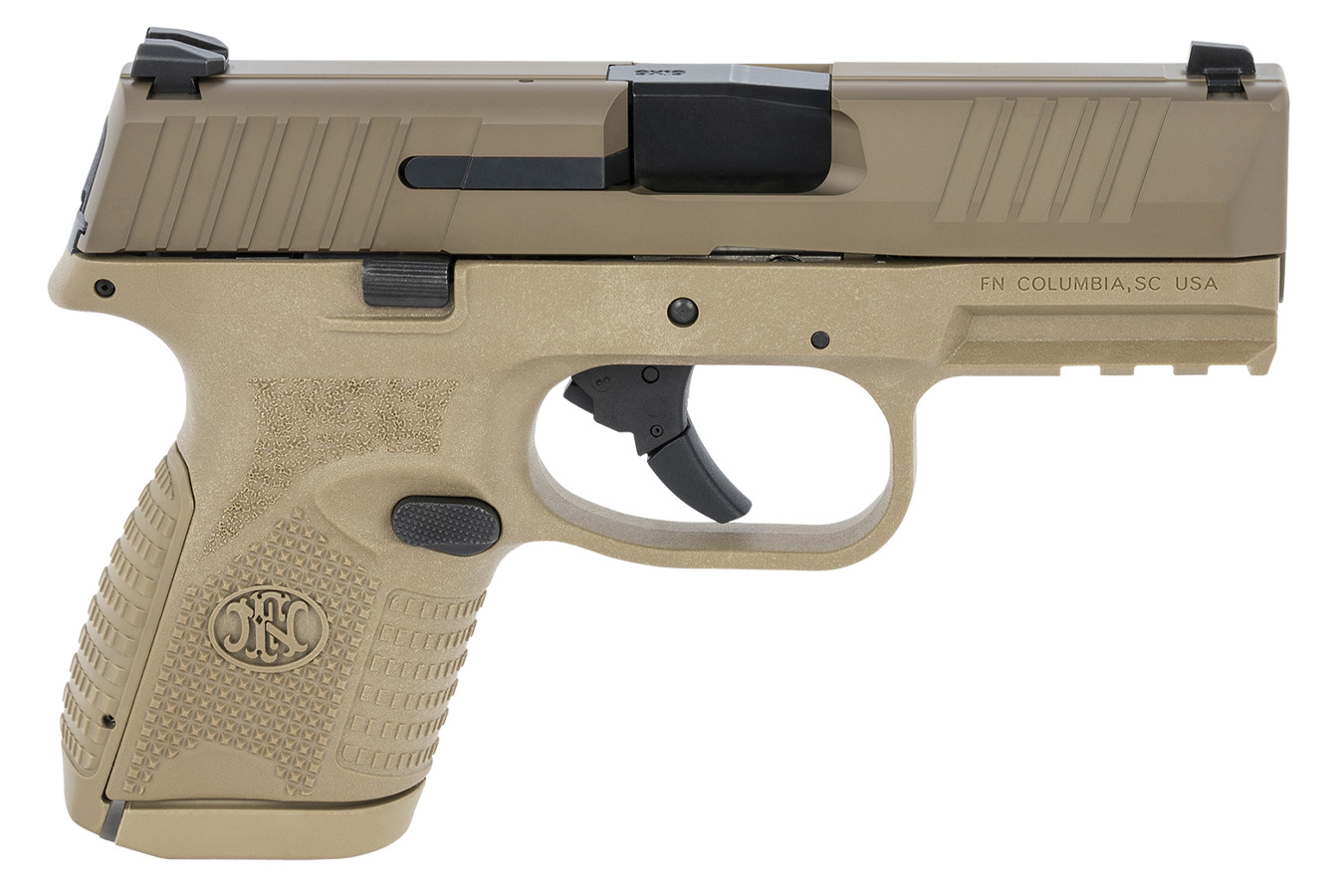 FNH 509 Compact 9mm Flat Dark Earth Pistol (10-Round Model)