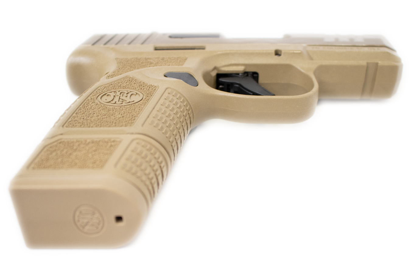 FNH Reflex MRD 9mm Flat Dark Earth (FDE) Optic Ready Pistol w/ 4 Total Mags and Viridian Green Dot