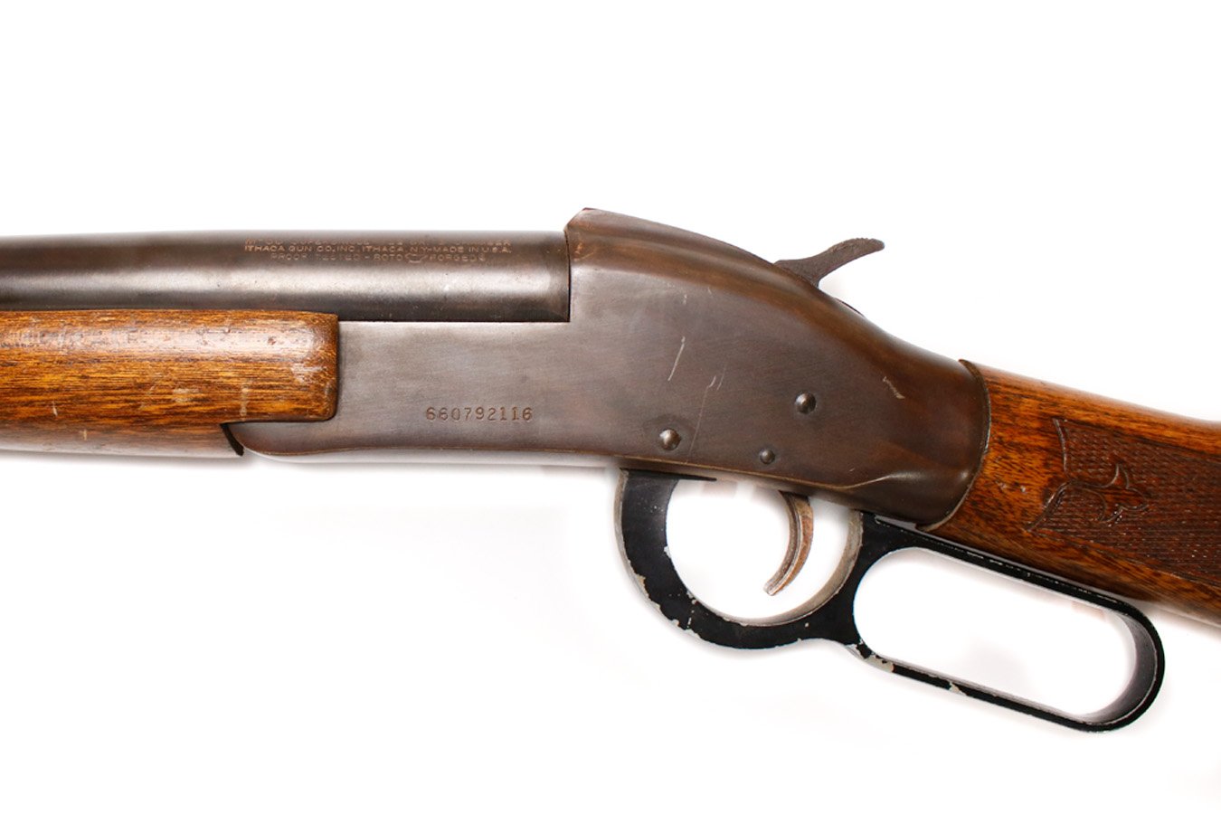 ITHACA M-66 Super Single 12GA Police Trade-In Lever Shotgun