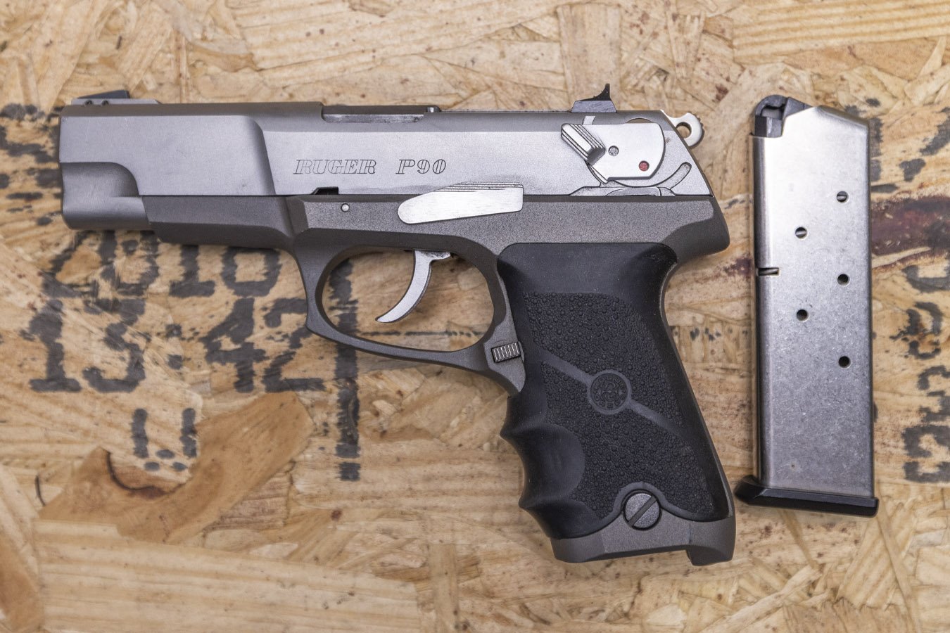 RUGER P90 .45 ACP Police Trade-In Pistol
