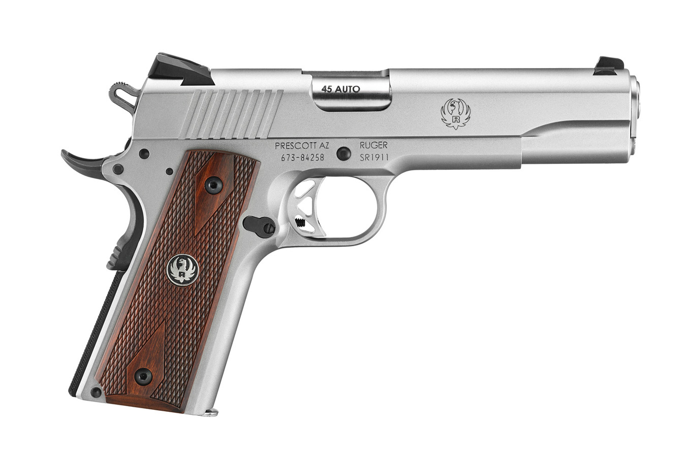 Ruger SR1911 45ACP Stainless Centerfire Pistol