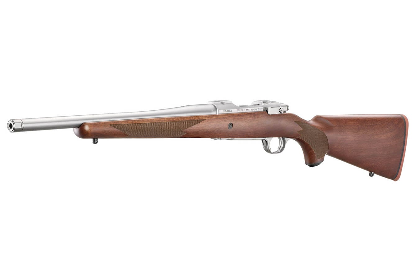 RUGER Hawkeye Hunter 243 Win Bolt-Action Rifle with Stainless Threaded Barrel
