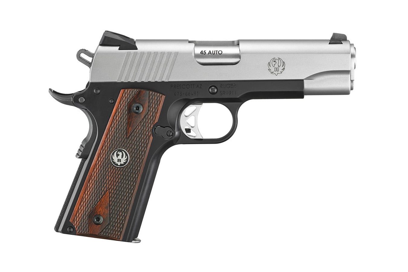 RUGER SR1911 45 Auto Lightweight Commander Centerfire Pistol