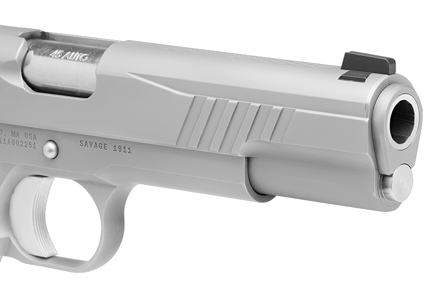 SAVAGE 1911 Government 9mm Handgun with Stainless Finish