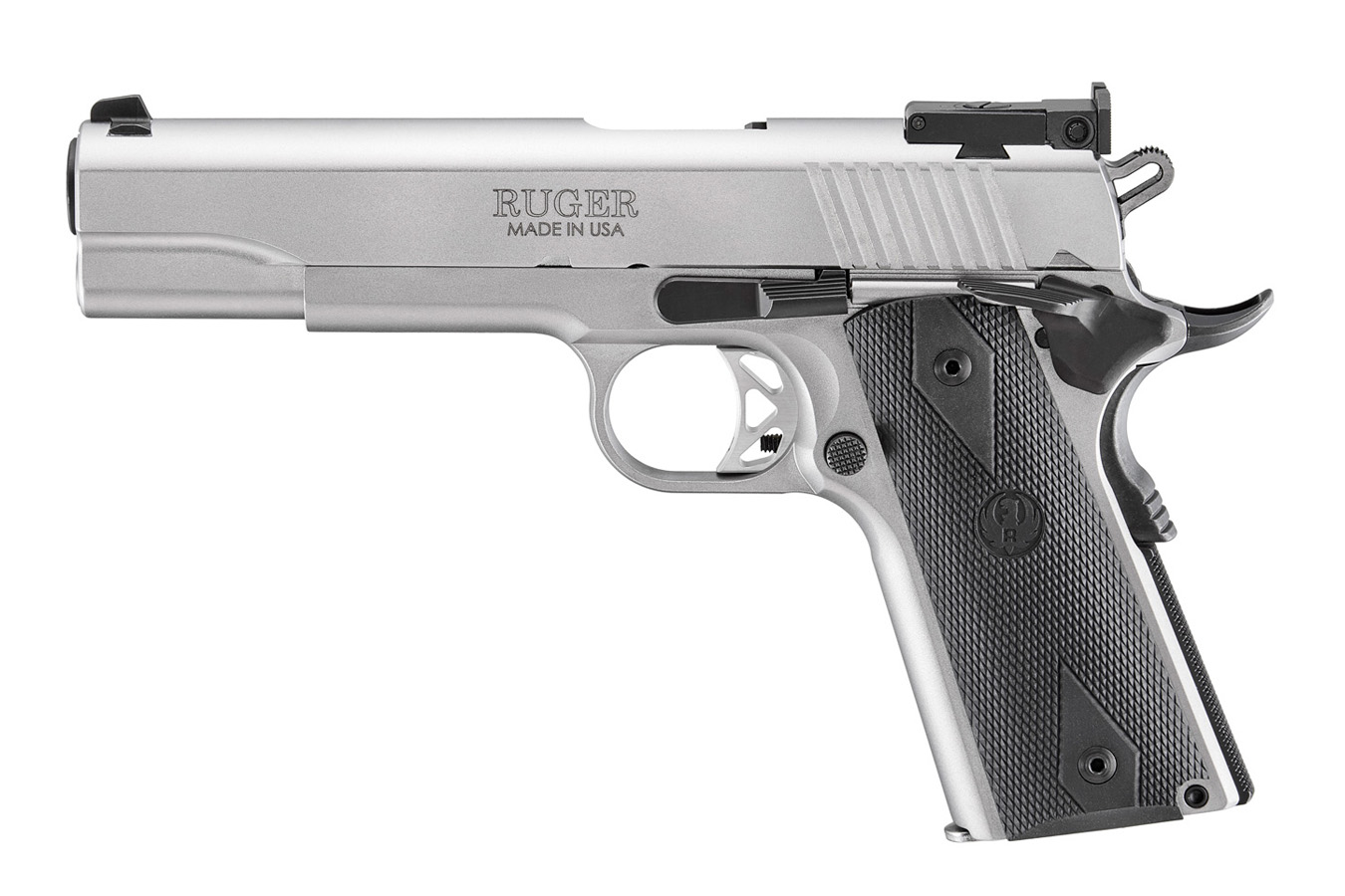 RUGER SR1911 10mm Auto Full-Size Pistol with Stainless Finish
