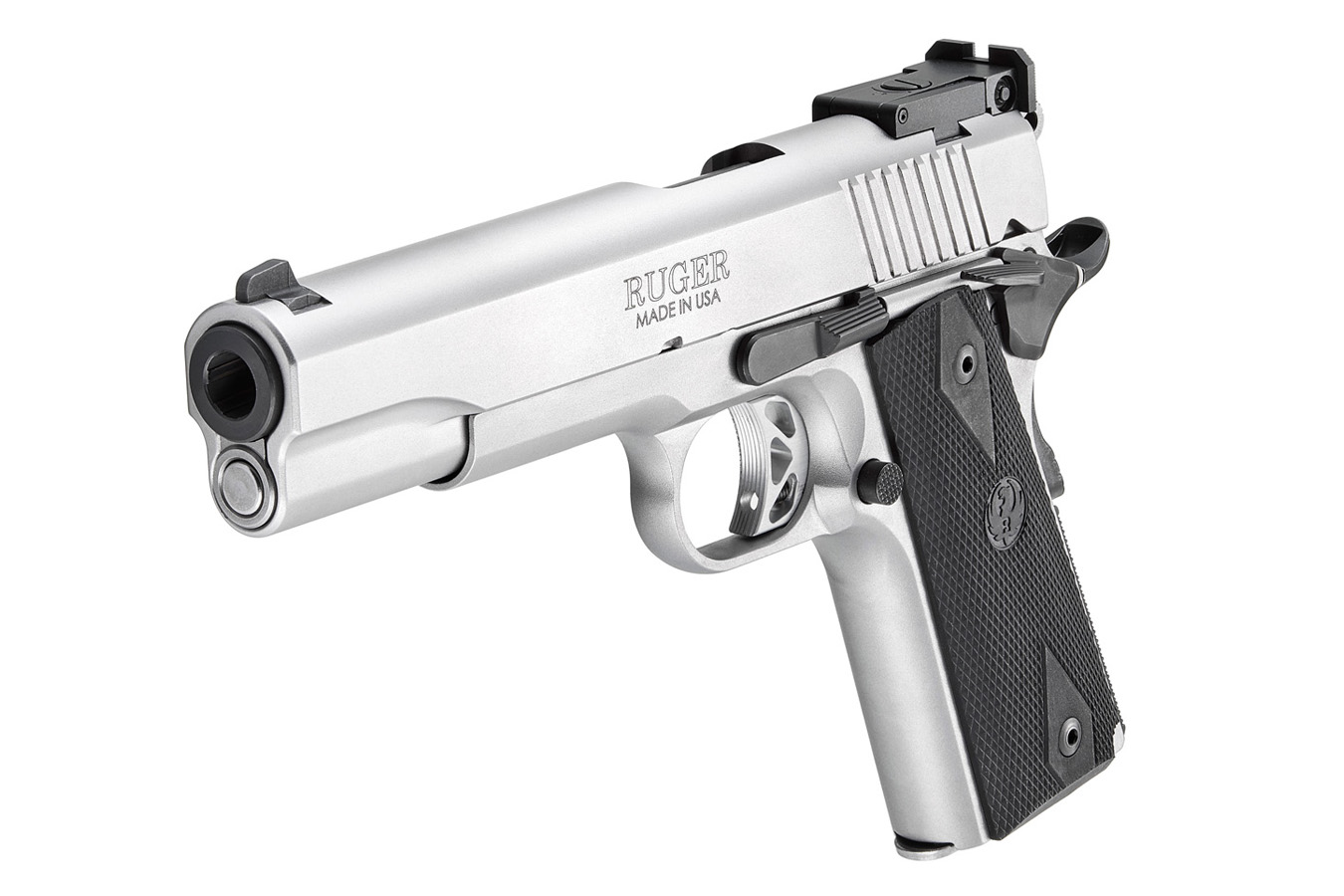 RUGER SR1911 10mm Auto Full-Size Pistol with Stainless Finish