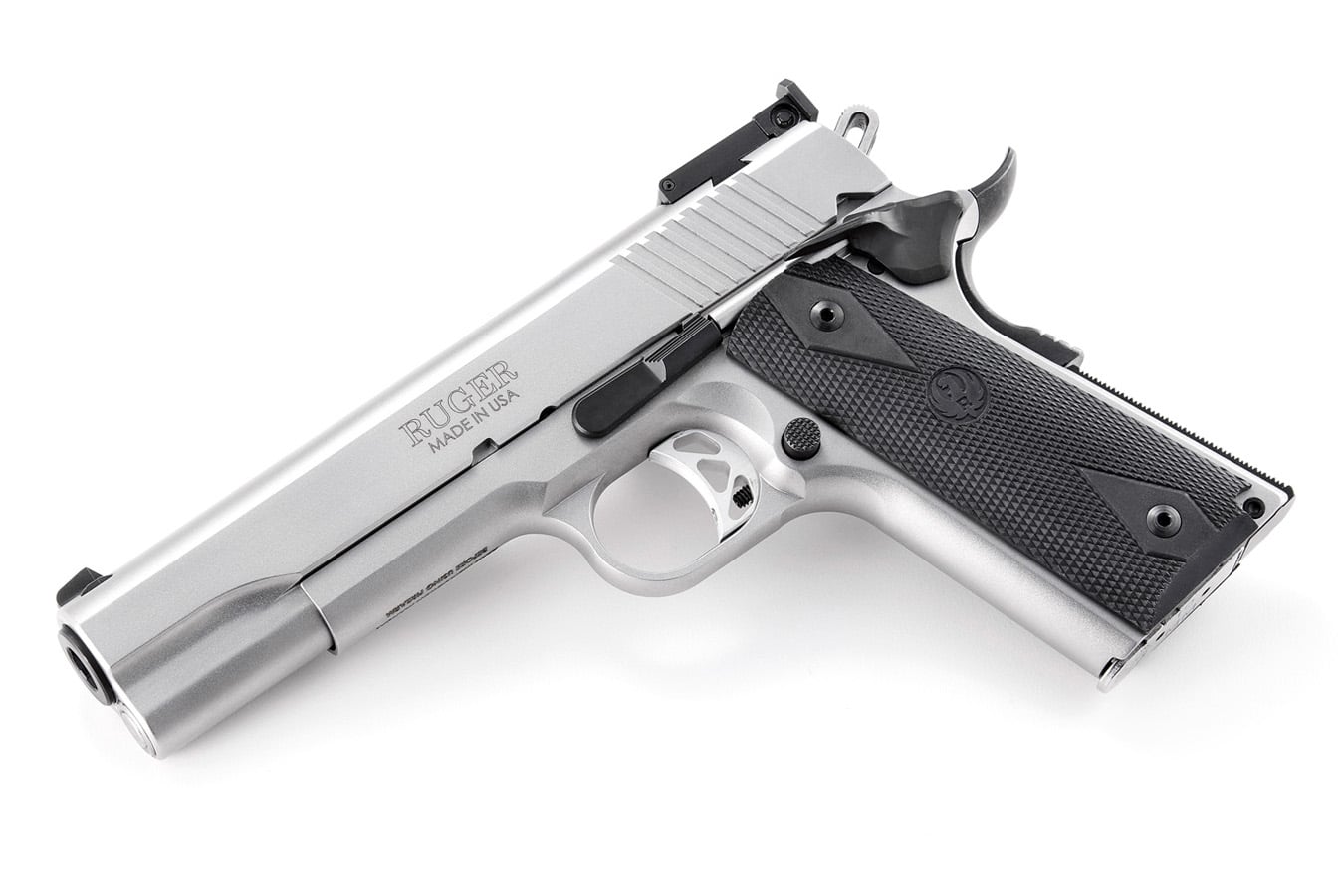 RUGER SR1911 10mm Auto Full-Size Pistol with Stainless Finish