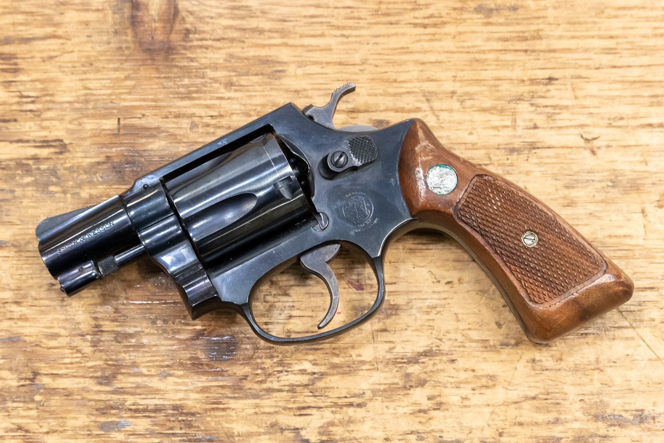 SMITH AND WESSON Model 36 38 Special Police Trade-in Revolver (No Dash)