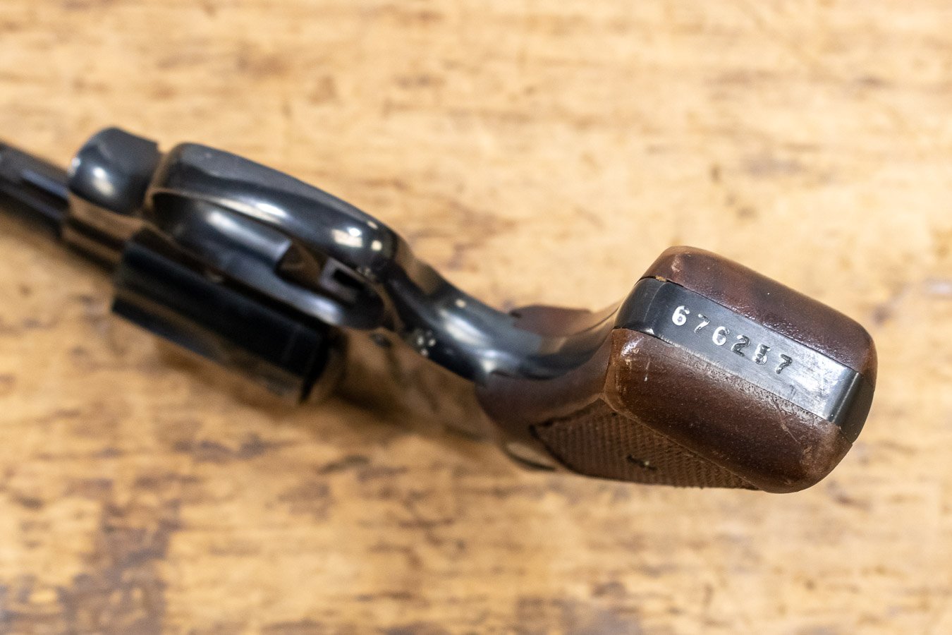 SMITH AND WESSON Model 36 38 Special Police Trade-in Revolver (No Dash)