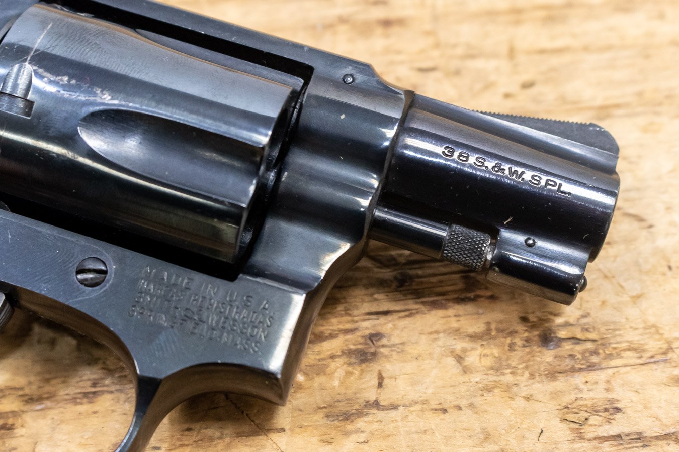 SMITH AND WESSON Model 36 38 Special Police Trade-in Revolver (No Dash)