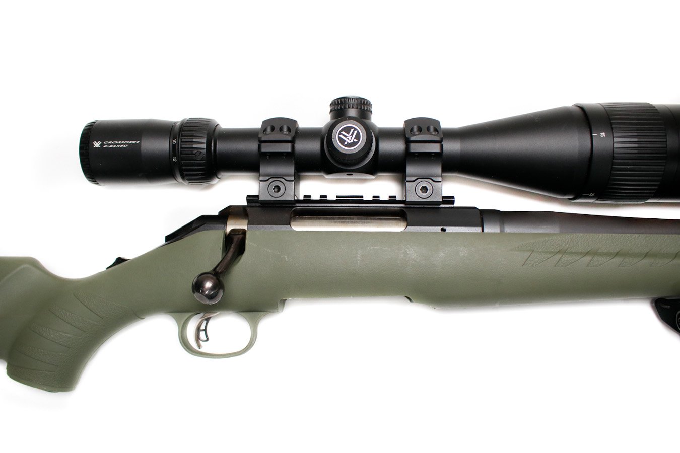 RUGER American 6.5 Creedmoor Police Trade-In Rifle with Vortex Crossfire II 6-24x50 Scope