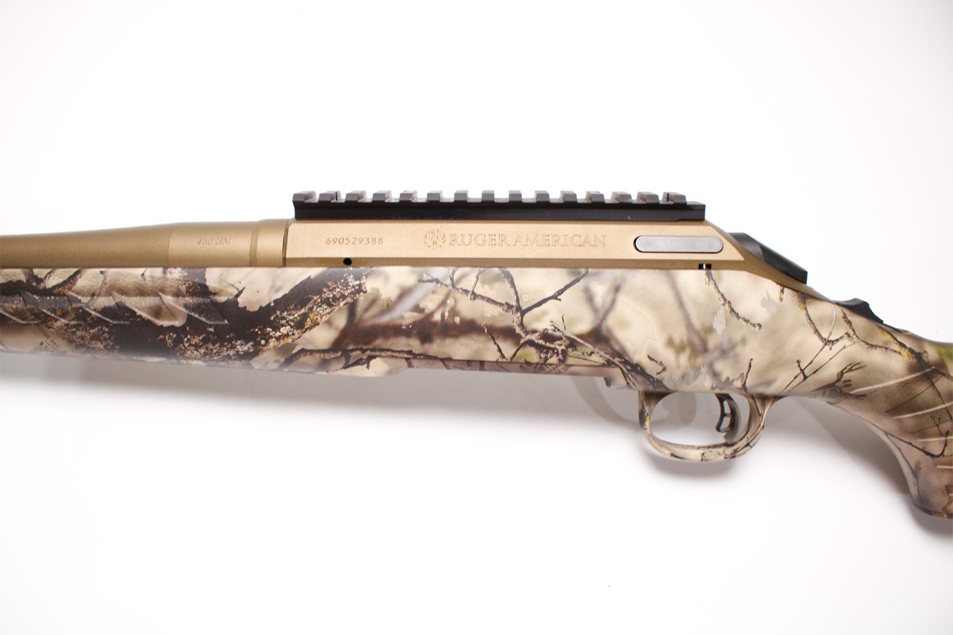 RUGER American 450 Bushmaster Police Trade-in Bolt-Action Rifle with GoWild Camo Finish