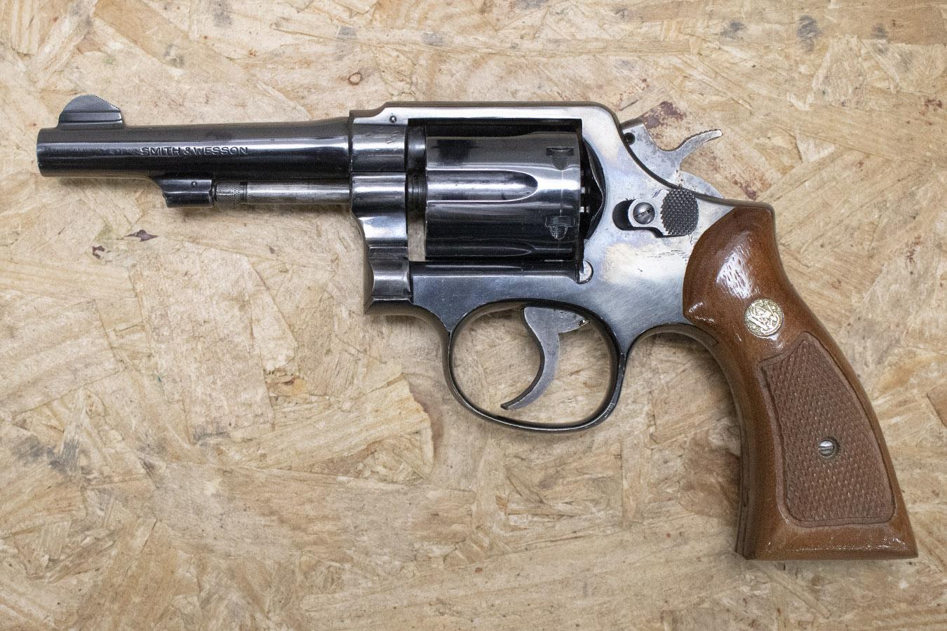SMITH AND WESSON 10-7 38 Special Police Trade-In Revolver with 4-Inch Barrel
