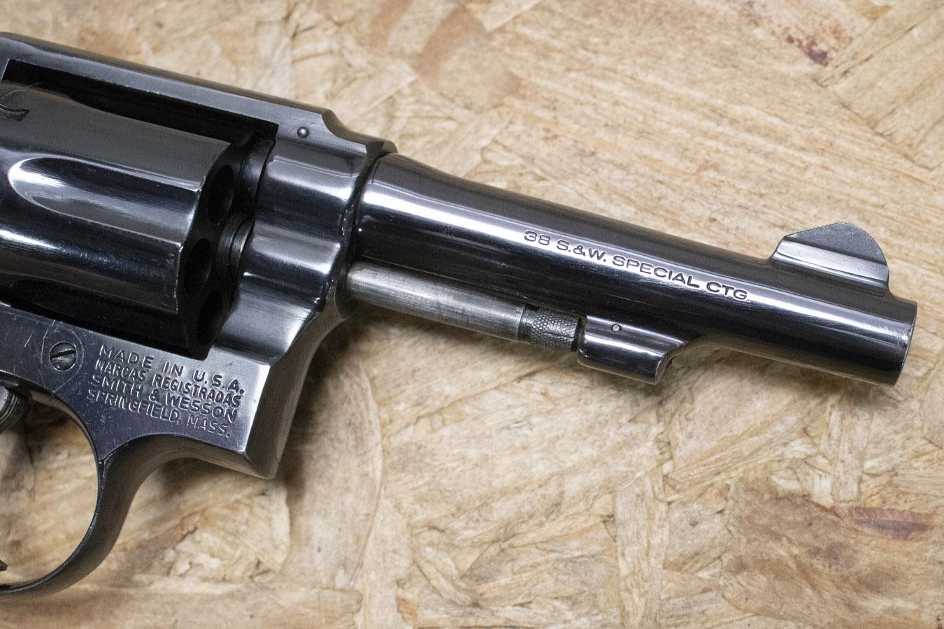 SMITH AND WESSON 10-7 38 Special Police Trade-In Revolver with 4-Inch Barrel