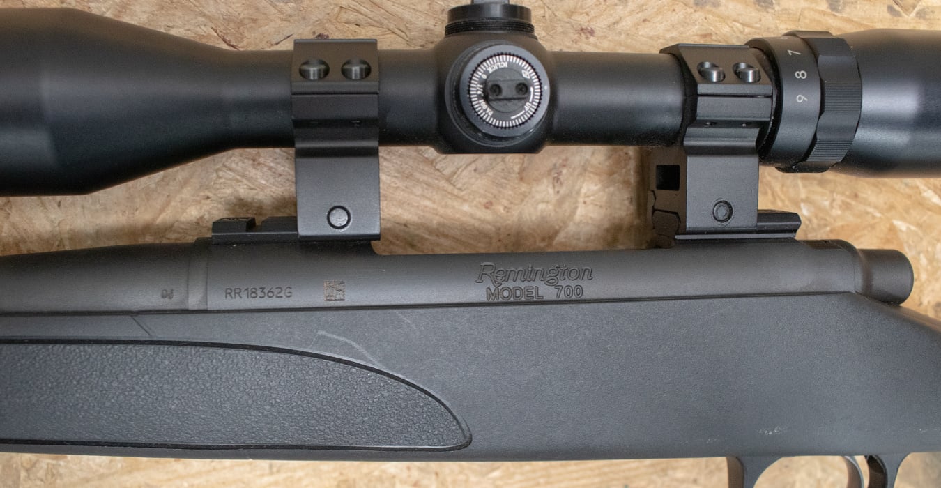 Remington 700 30-06 Bolt-Action Police Trade-In Rifle with Synthetic ...