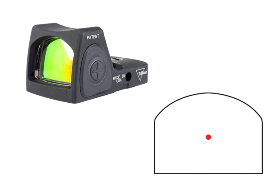 Trijicon RMR Type 2 3.25 MOA Red Dot Sight with Adjustable LED