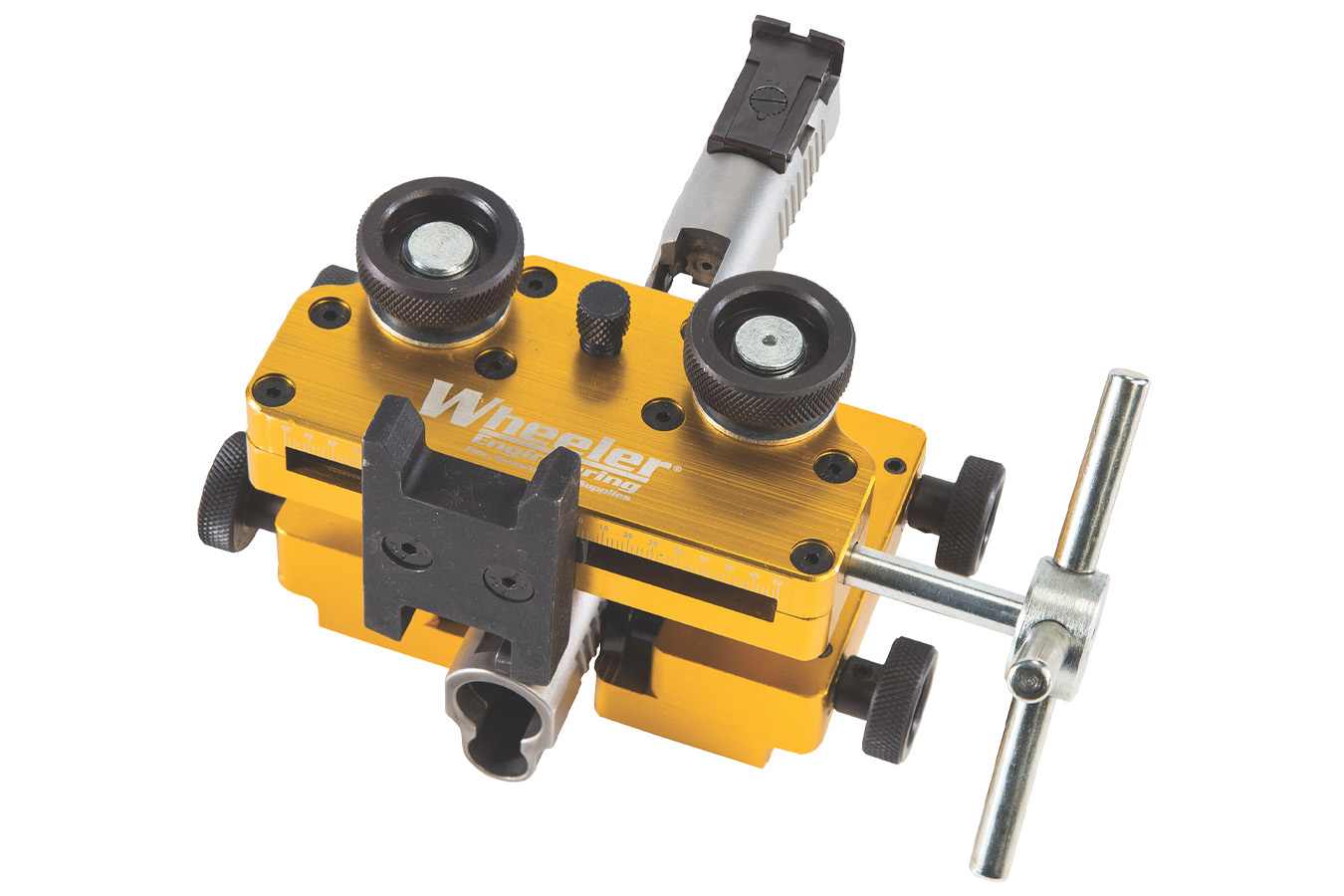 WHEELER ENGINEERING Armorer's Handgun Sight Tool Yellow Handgun