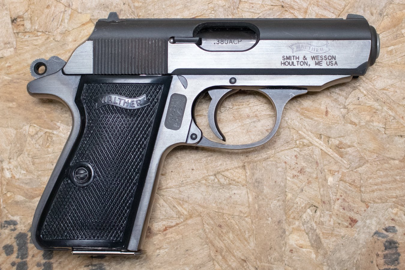 WALTHER PPK/S 380 ACP Police Trade-In Pistol with Blued Finish