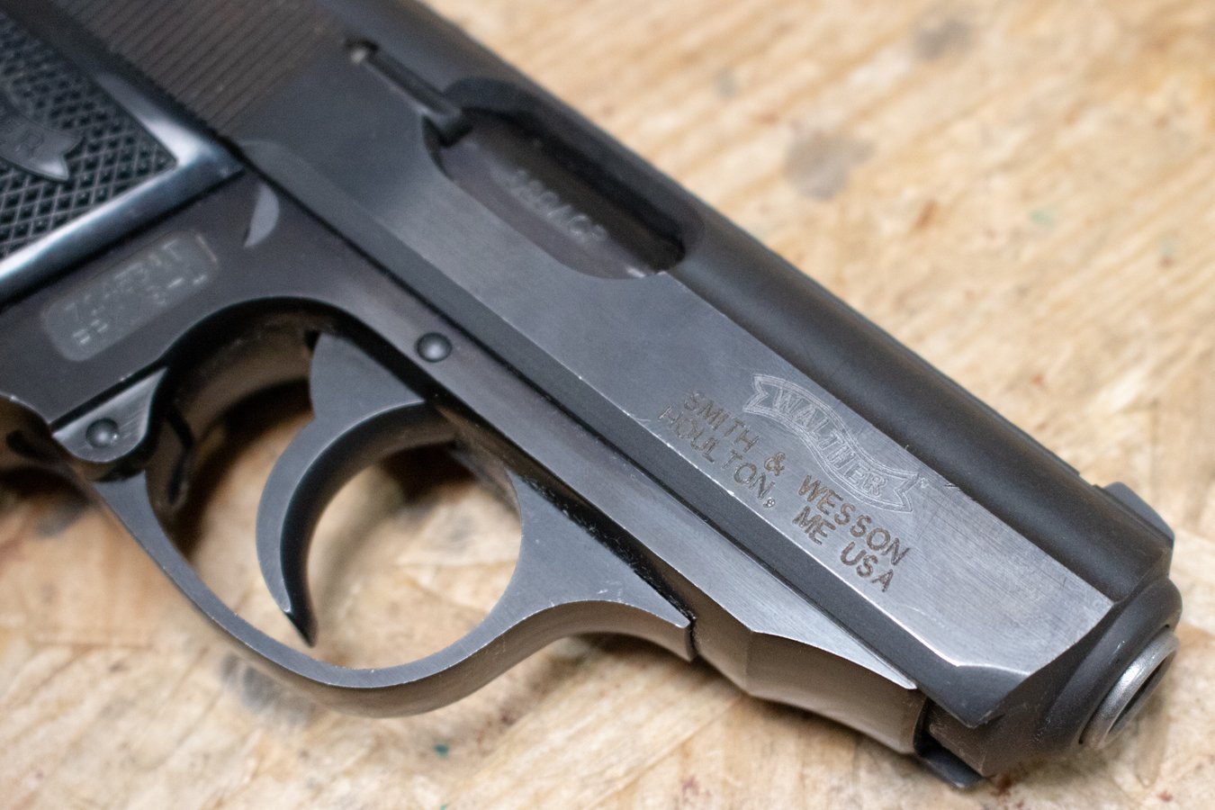 WALTHER PPK/S 380 ACP Police Trade-In Pistol with Blued Finish