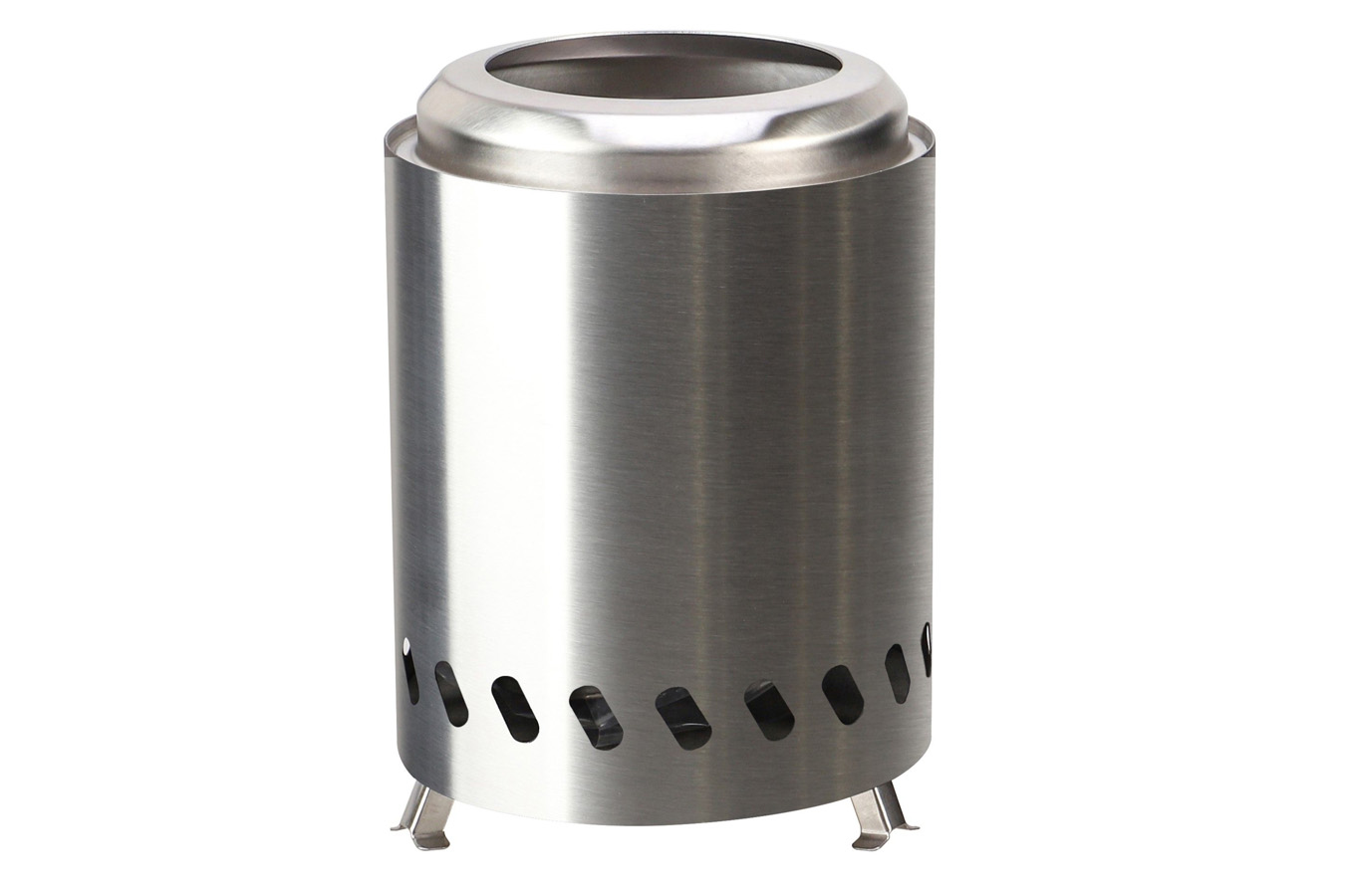 Sunshine Mountaineering 7 Inch Portable Tabletop Fire Pit - Stainless Steel