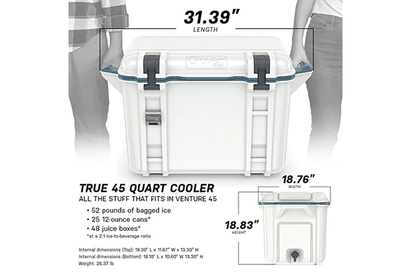 Otter Box Venture 45 Quart Cooler Vance Outdoors