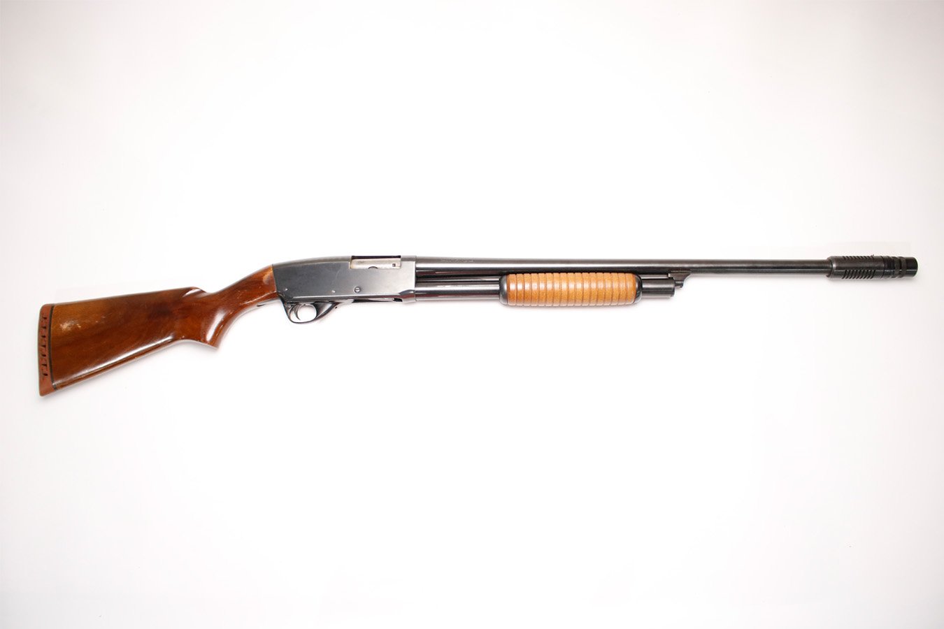 STEVENS 77D 12-Gauge Police Trade-in Pump-Action Shotgun