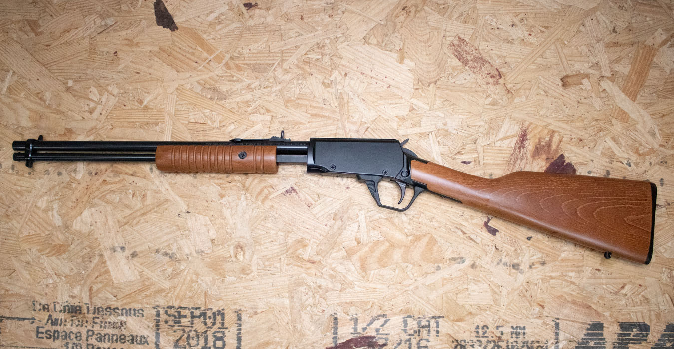 ROSSI Gallery 22 LR Used Pump-Action Rifle with Wood Stock