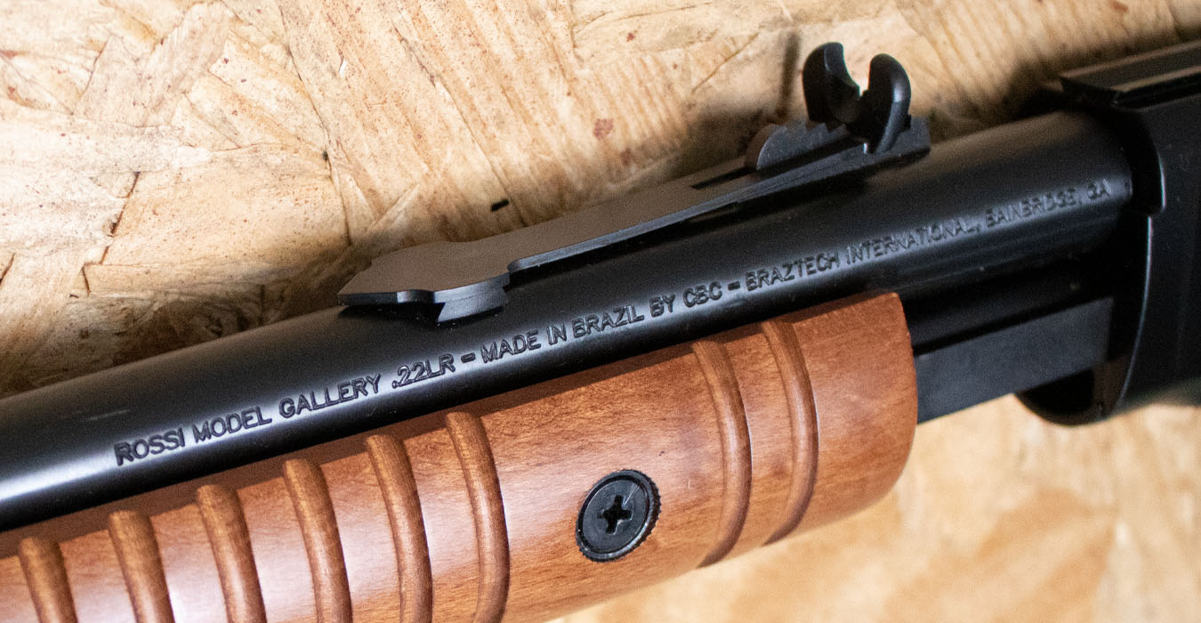 ROSSI Gallery 22 LR Used Pump-Action Rifle with Wood Stock