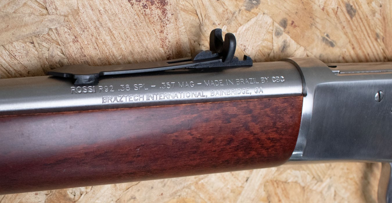 ROSSI R92 357 Magnum/38 Special Used Trade-In Stainless Lever-Action Rifle