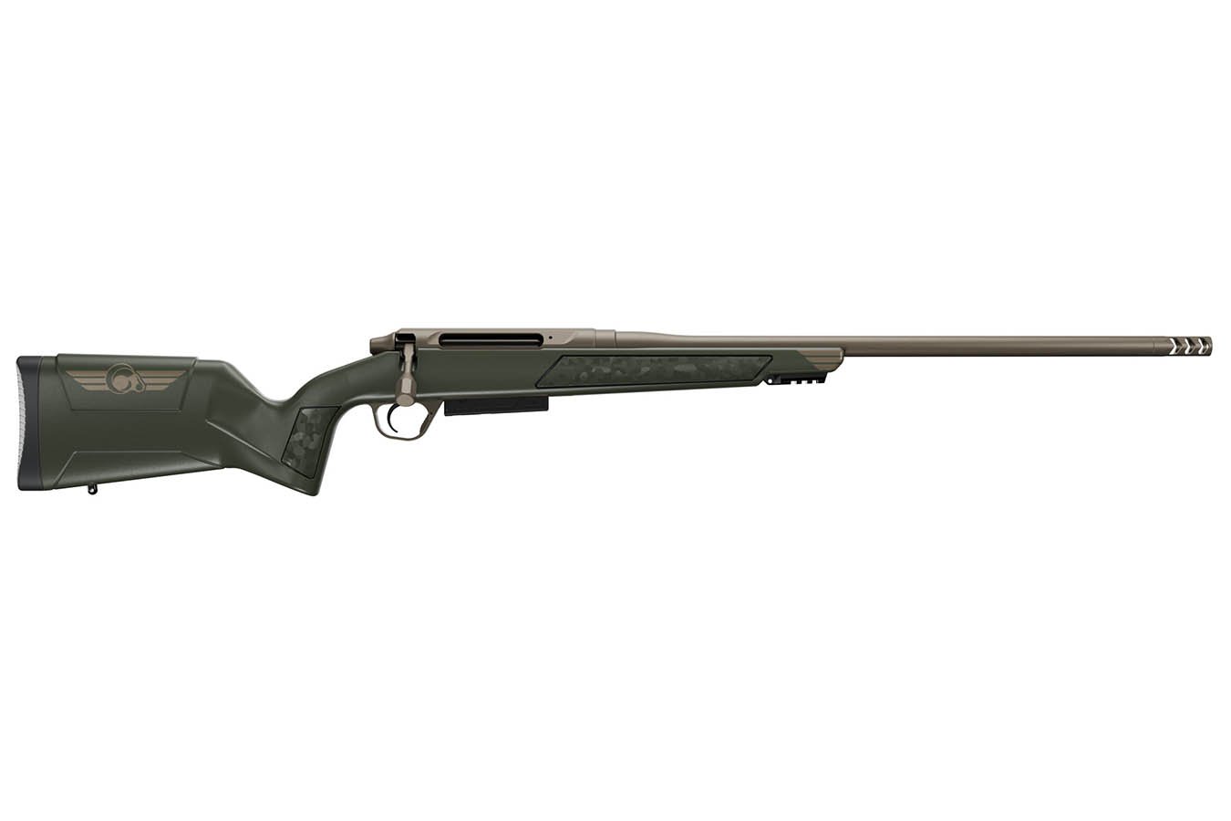 CHRISTENSEN ARMS Evoke 308 Win Bolt-Action Rifle with Burnt Bronze Cerakote Finish