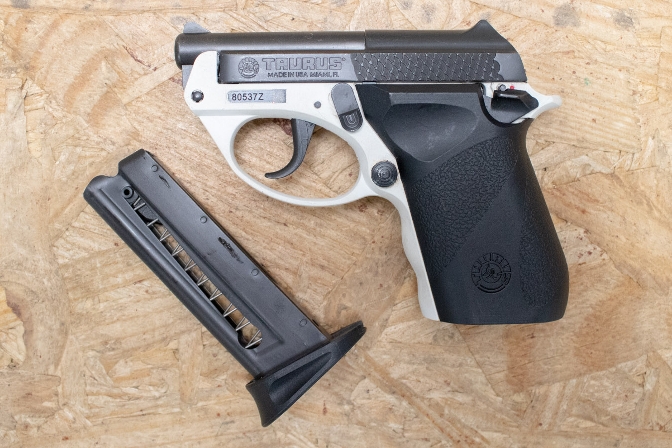 TAURUS PT-22 22 LR Police Trade-In Pistol with Tip-Up Barrel