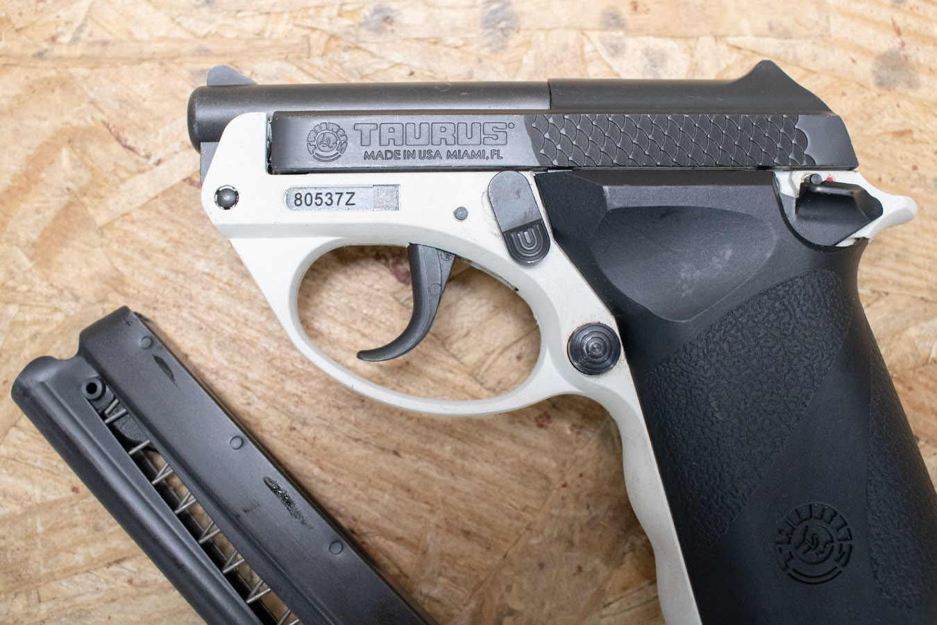 TAURUS PT-22 22 LR Police Trade-In Pistol with Tip-Up Barrel