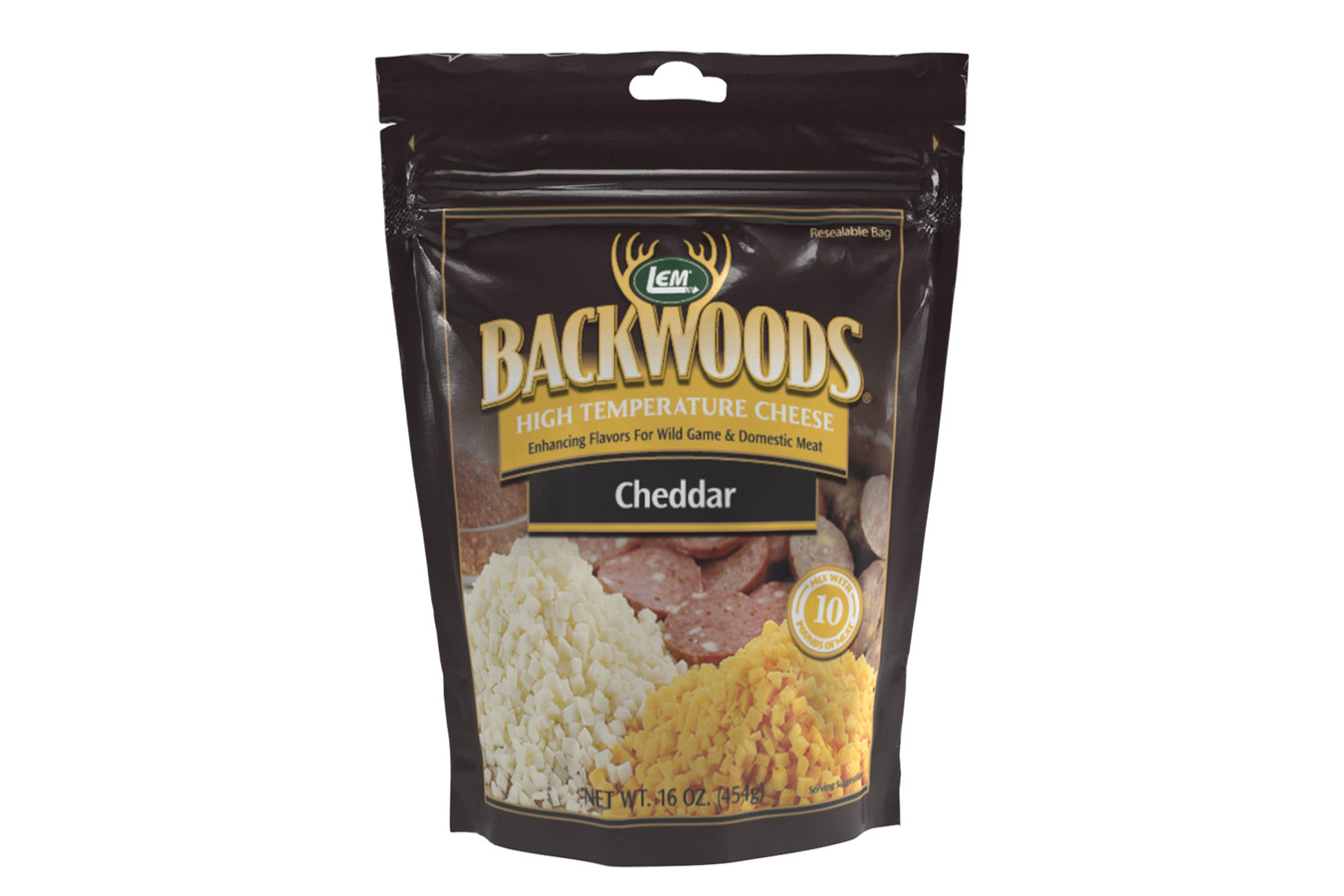 Lem Backwoods High-Temp Cheddar Cheese 1lb