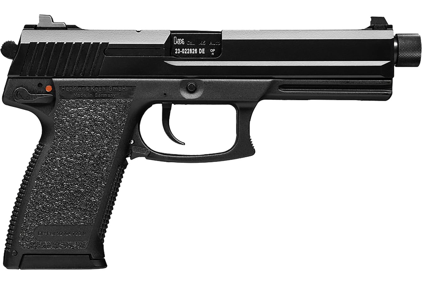 H  K Mark 23 45 ACP Pistol with Threaded Barrel