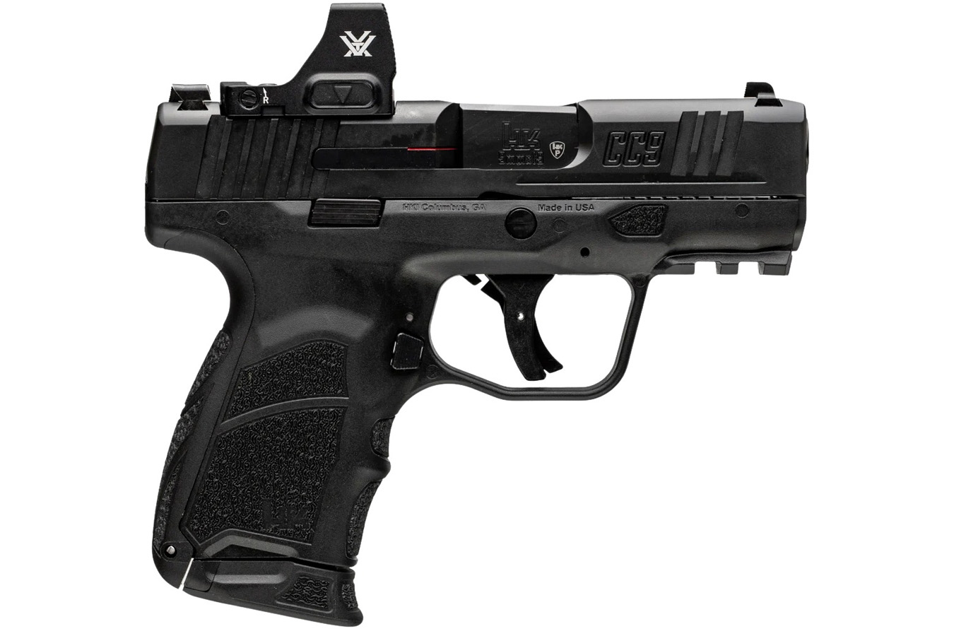 H  K CC9 9mm Semi-Auto Pistol with Vortex CCW