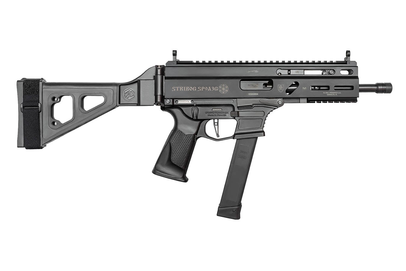 Grand Power Stribog SP9A3G 9mm Semi-Auto Pistol