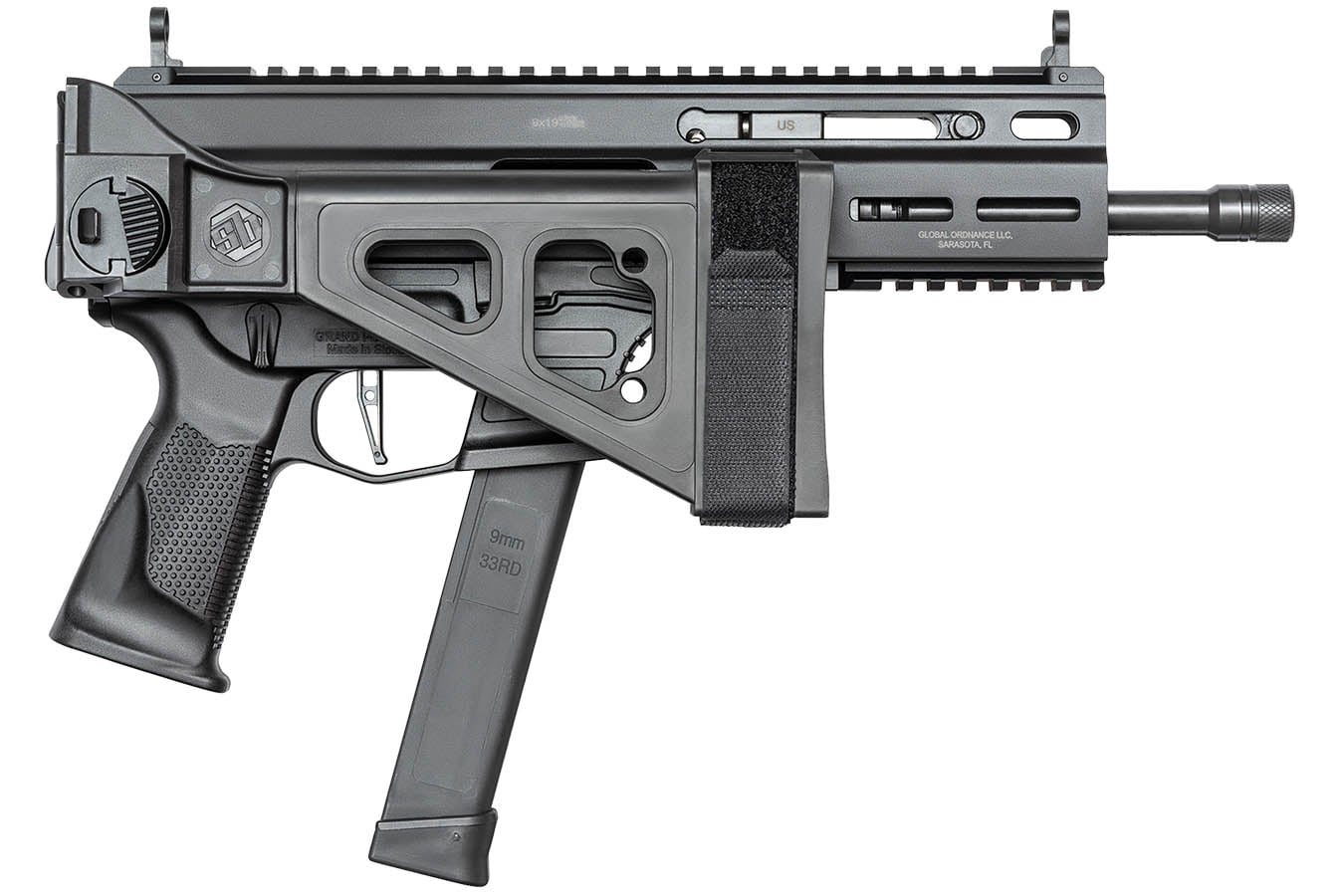 Grand Power Stribog SP9A3G 9mm Semi-Auto Pistol