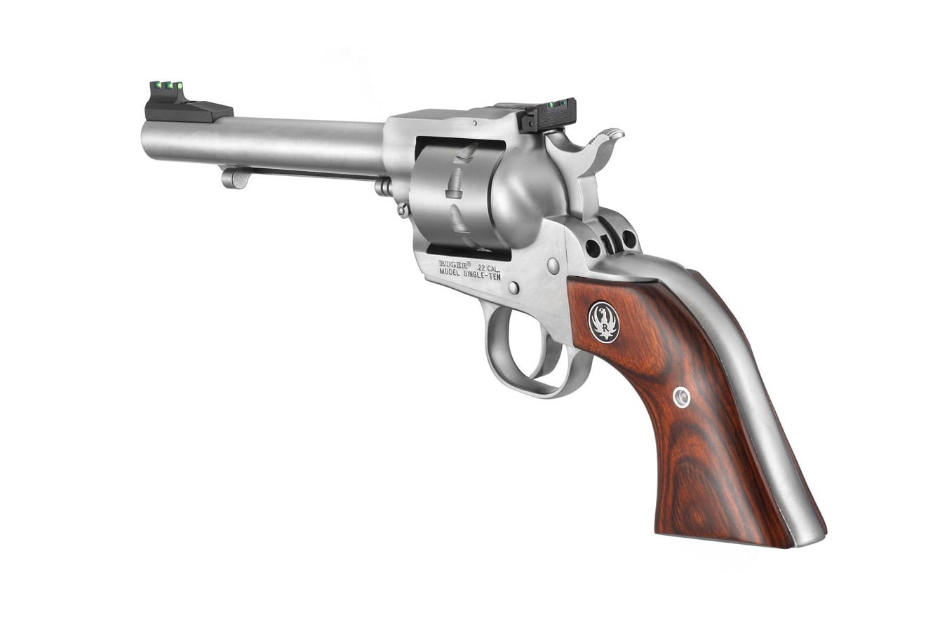 RUGER Single-Ten 22LR Rimfire Revolver with Fiber Optic Front Sight