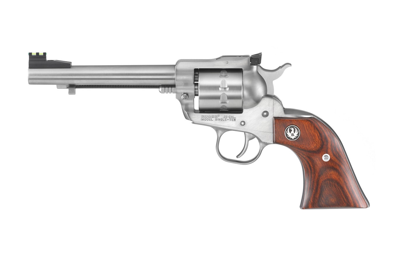 RUGER Single-Ten 22LR Rimfire Revolver with Fiber Optic Front Sight