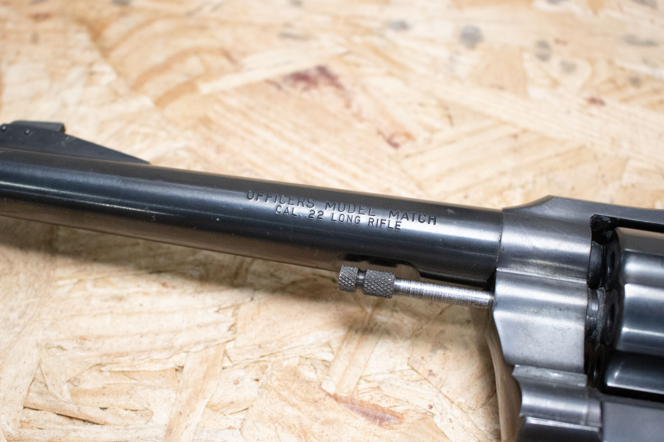 COLT Officers Model Match 22LR Police Trade-In SA/DA Revolver 